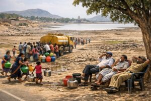 దాహం తీర్చని కంభం చెరువు.. అధికారుల నిర్లక్ష్యానికి జనం బలి!
